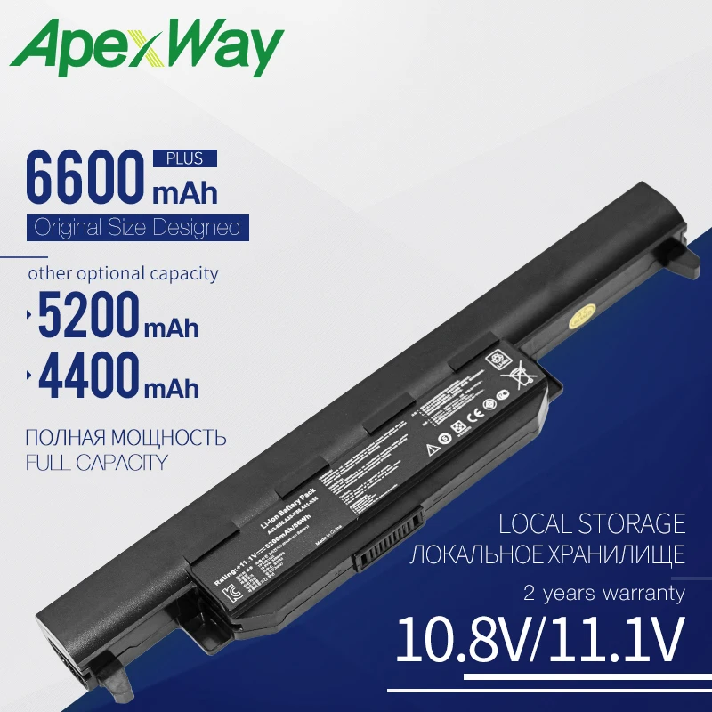 6CELL New Laptop battery A32-K55 A41-K55 For Asus X75A X75V X75VD X45VD X45V X45U X45C X45A U57VM U57A X55U X55C X55A X55V X55VD