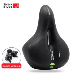 ThinkRider MTB Bicycle Saddle Seat Men Women Thicken Road Cycle Saddle Hollow Breathable Comfortable Soft Cycling bike Seat