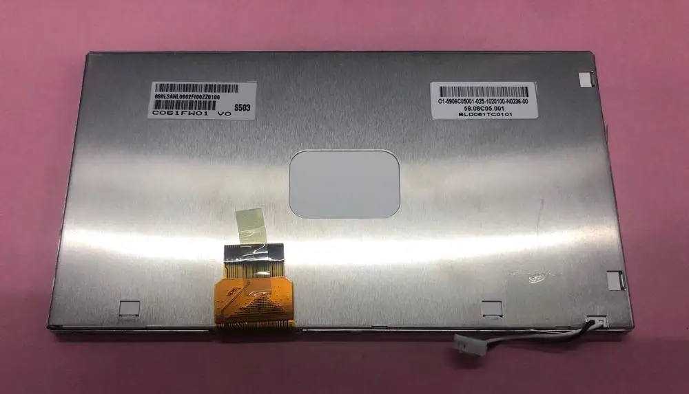 6.1 inch C061FW01 V0 Car DVD Navigation LCD Display