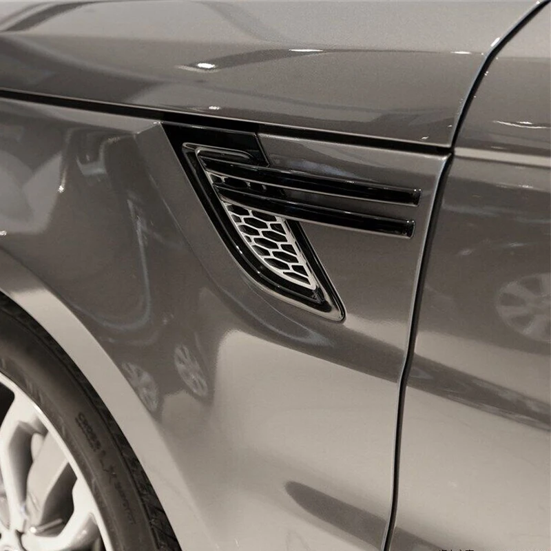 4pcs Glossy Black Side Air Vent Trim Cover Decor Fit For Land Rover Range Rover Sport 2014 2015 2016 2017 Car Accessories New - Image 4