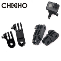 Long & Short Adjust Arm Straight Joints 3 Way Mount For Gopro Hero 13 12 Accessories DJI OSMO Action 5pro Insta360 X4 Ace-pro 2
