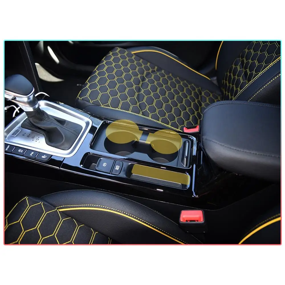 LFOTPP Door Slot Mat for Ceed 2018-2022 / XCeed 2020-2022 Car Anti-slip Rubber Gate Slot Pad Interior Kia Ceed Accessories 2022