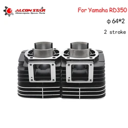 Alconstar-Motorcycle Cylinder Engine Piston Performance Original Motorcycle Engine  Original Moto 64mm Cylinder For YAMAHA RD350