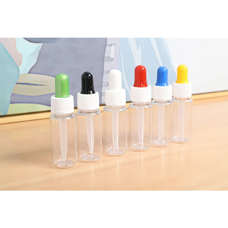 Baby Sensory Bottles Plastic Dropper Set Montessori Homeschooling Materials for Water Works Kids Early Educaitonal Game Toys