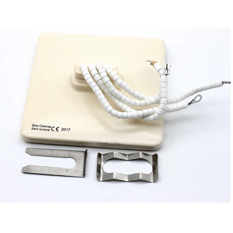 لوح تسخين سيراميك 600 وات ، لوح تسخين بالأشعة تحت الحمراء للحام ، محطة إصلاح BGA 120X120