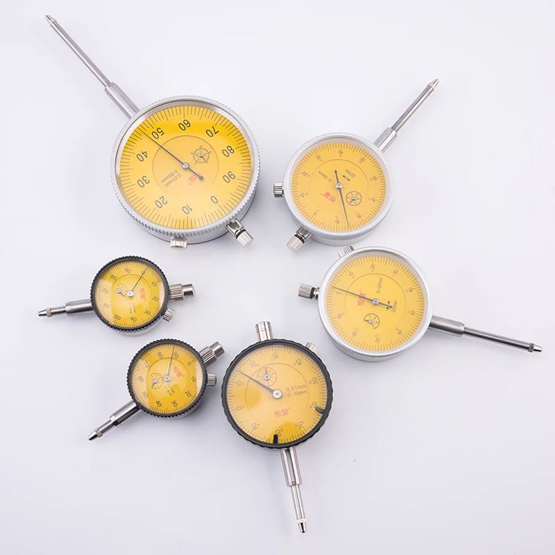 Indicador de Dial tipo puntero constante, indicador de Dial, escala a prueba de golpes 0-3-5-10-20-30-50mm