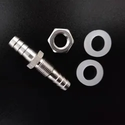 4mm 6mm 8mm 10mm 12mm 14mm 16mm 19mm 25mm divisore per tubo flessibile adattatore per raccordo per tubo spinato in acciaio inossidabile 304