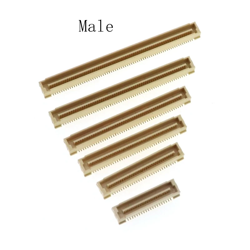 0.8mm pitch board to board double row patch BTB connector 40P/ 60/80/100p /120P/140P