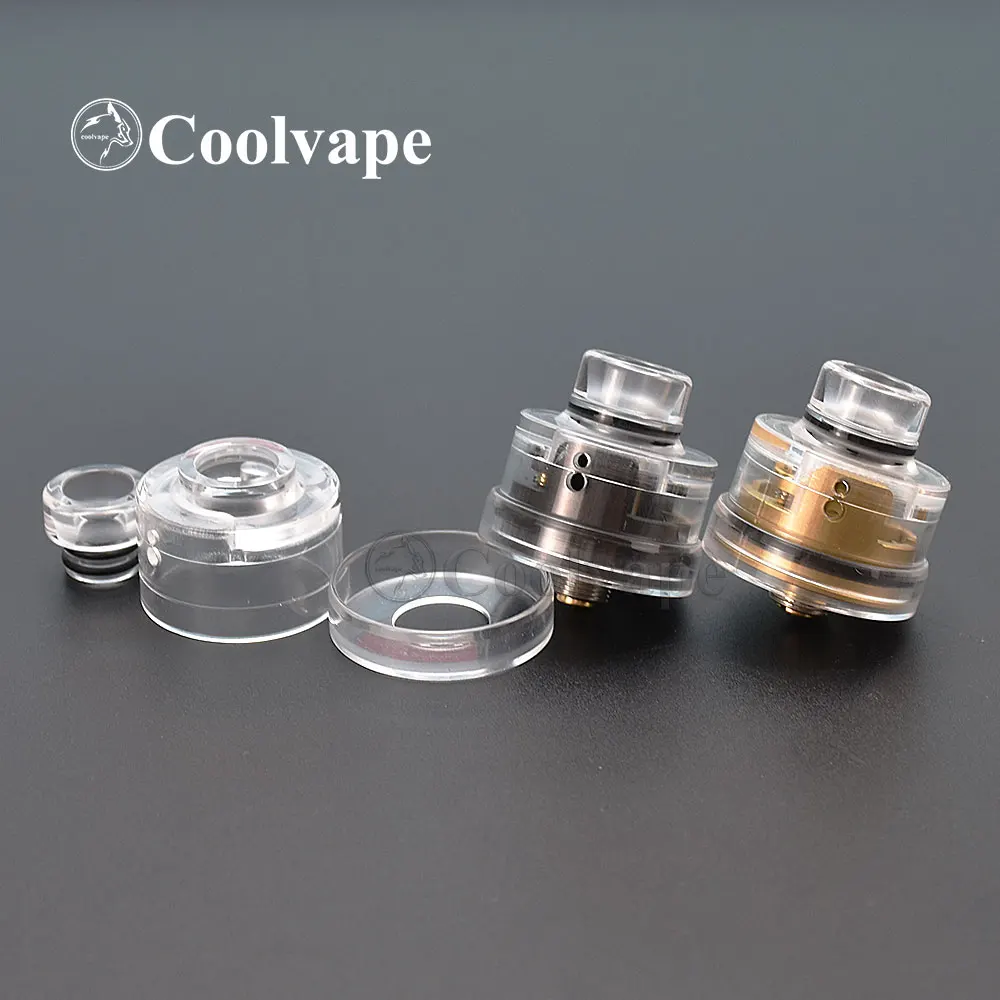 

Wolfcoolvape Haku Venna rda Замена bellcap прозрачная верхняя крышка ПК материал bellcape для sxk haku venna rda yftk Haku Venna rda