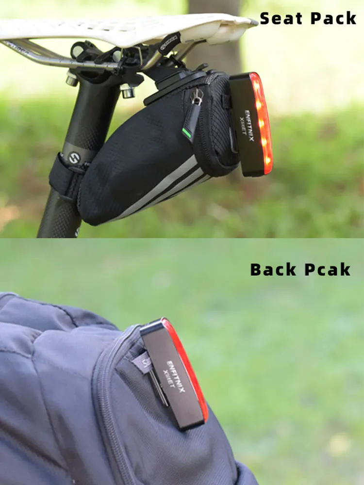 AliExpress rrskit ENFITNIX XlitET Smart Bicycle Tail Light USB Rechargeable WaterProof Brake Sensing Lights Auto Start Stop Bike Warning Light