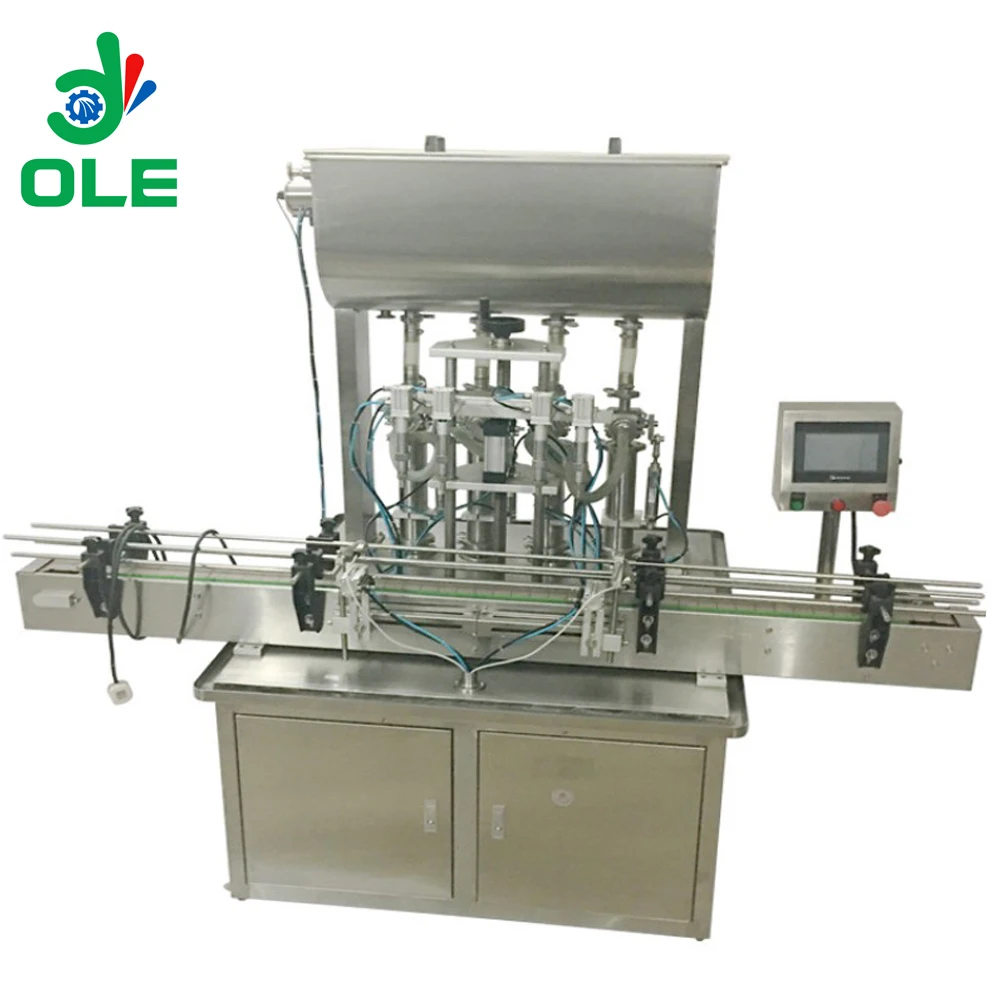 Multifunctional Automatic 10ml-5000ml Past Jam Pasty Fluid Filling Machine