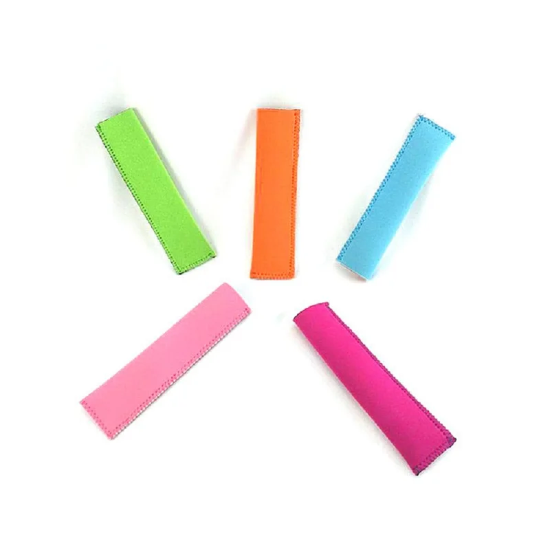 

DHL-Neoprene Popsicle Holders, Ice Cream Tubes, Party Drink Holders, 15.5x4cm, Ice Sleeves Freezer, New, 200Pcs Lot