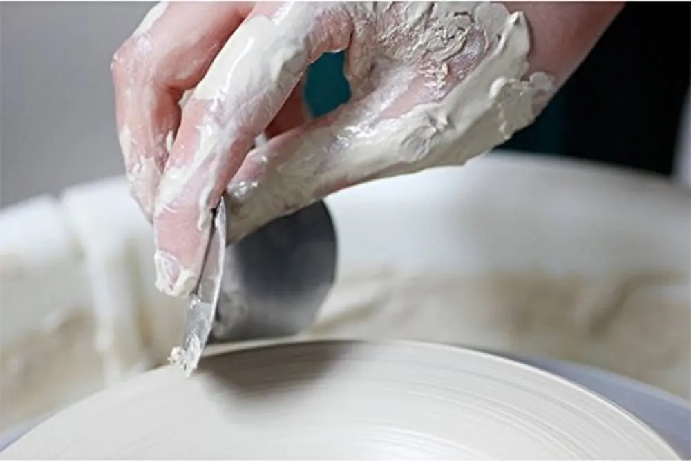 Pottery Tool Sharp Steel Scraper Throwing Trimming Rib Clay Sculpture Ceramic Pot Shape Art Craft Hobby Tools