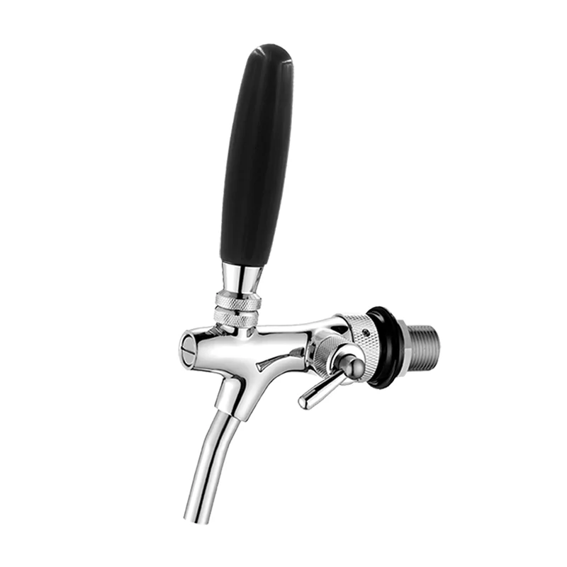 TWELVETAP-Adjustable Beer Tap, Drinking of Barreled Beer Machine Valve, Wine Faucet for Home Bar, Club Brewing, FD-814T