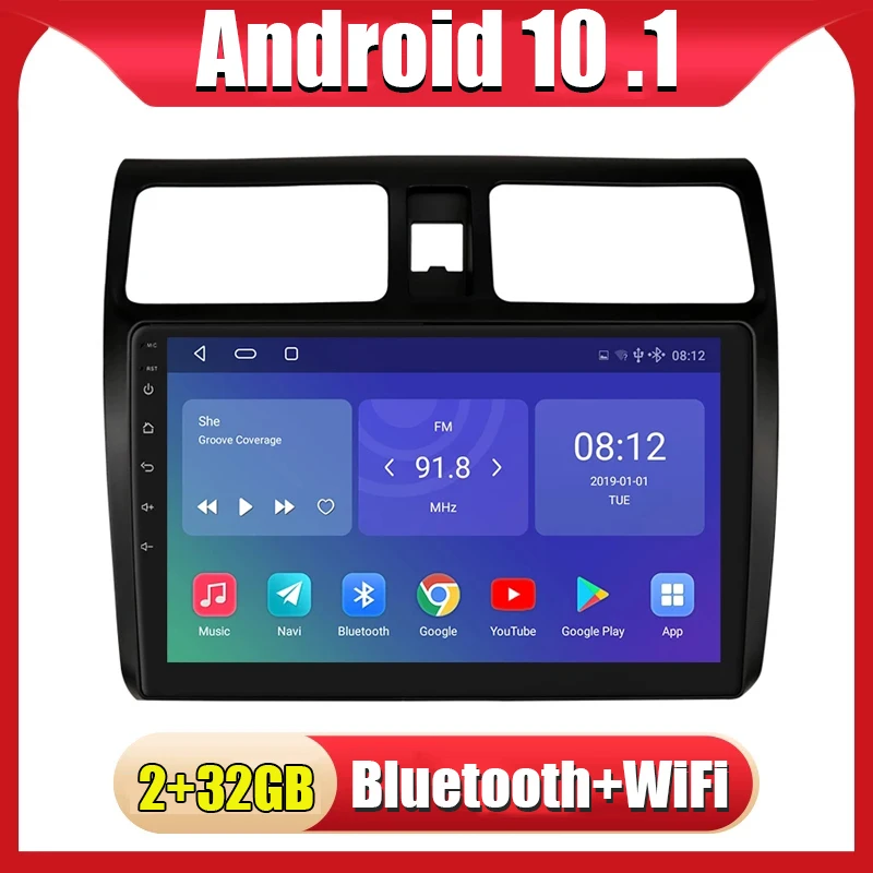 

Car Radio For Suzuki SWIFT 2003-2010 Android 11 Car GPS Navigation Deckless Car Stereo Autoradio Multimedia Video Player