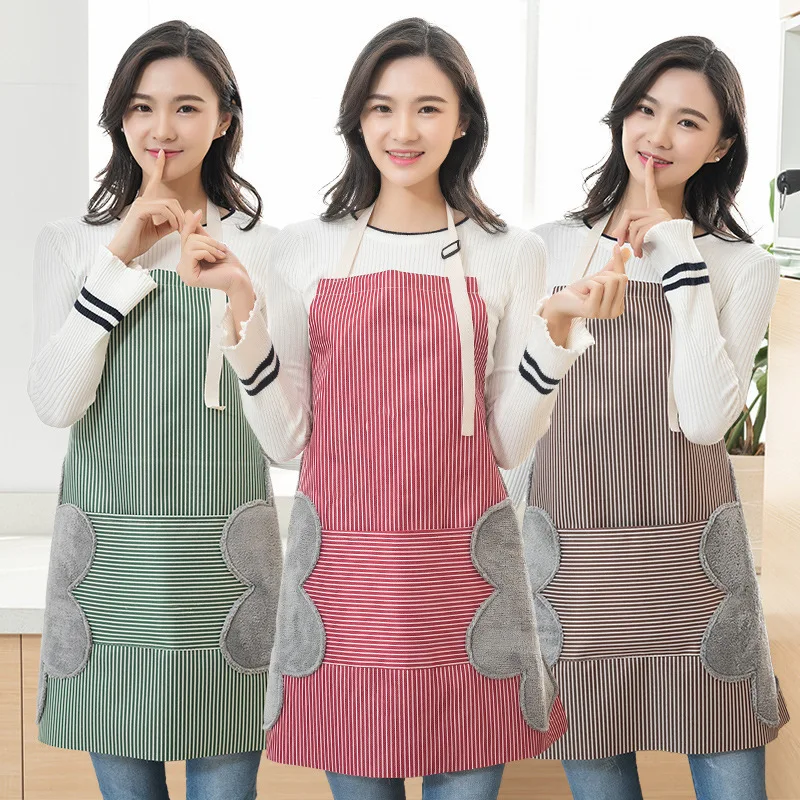 

1Pcs dry hand apron Kitchen cleaning helper Gadget accessories Waterproof apron adjustable size