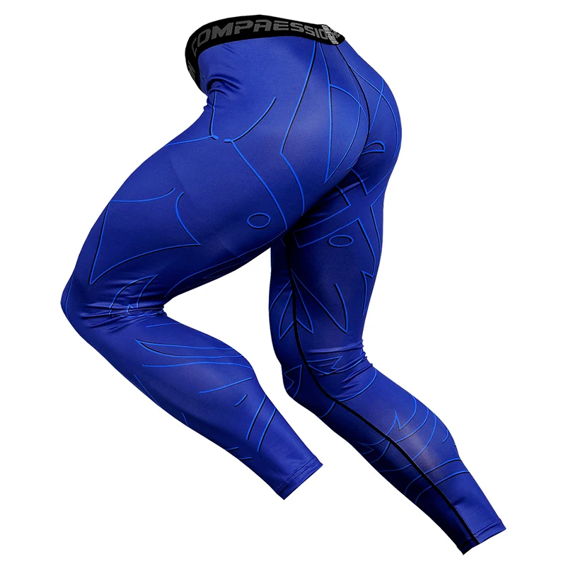 NEW Quick Dry Mens Running Pants Compression Sportswear Tights Gym Fitness Training Sports Leggings Workout Bottoms Personalize