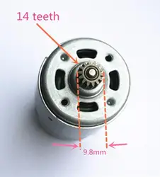 DC 14.4V Motor 14 Teeth replace for MAKITA 6280D 6280DWE 6281DWE 6281D 6381D BDF343 MT070 6280DWPE cordless drill screw driver