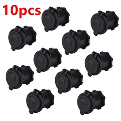 10pcs 12V Car Cigarette Lighter Socket Auto Boat Motorcycle Tractor Power Outlet Socket Receptacle Car Accessories Waterproof