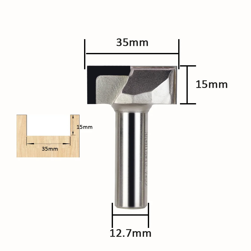 Pcd fresa de extremidade cortador em linha reta diamante roteador bit gravura ferramentas cnc carboneto haste t slot para madeira silicone inferior
