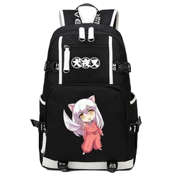 Japan Anime Inuyasha Backpack Cartoon School Bag Student Bags Shoulder Anti Water Boy Girls Students book bag package