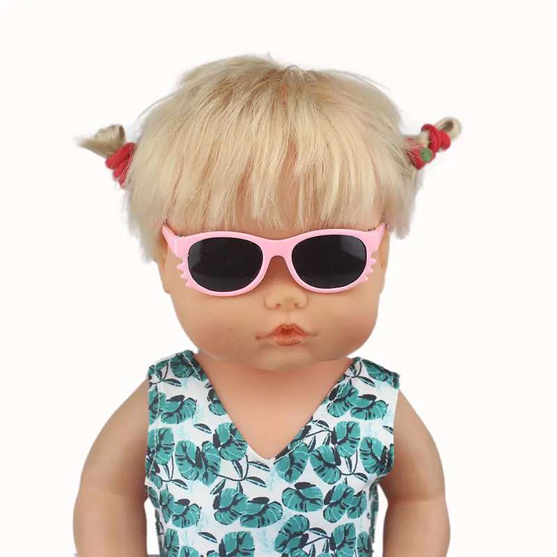 New Glasses Wear For 40cm 41cm Doll Nenuco Baby Doll 17inches Girl Doll Accessories