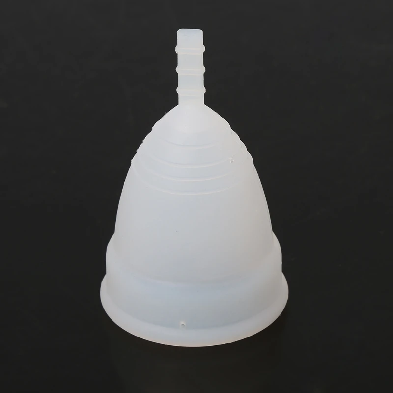 Soft Reusable Silicone Health Menstrual Period Cup For Women Size L/S New U2JD