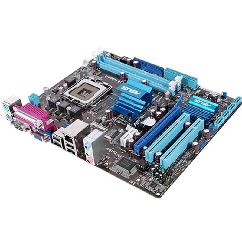 ASUS Schede Madri di P5G41T-M LX LGA 775 DDR3 8GB Per Intel G41 P5G41T-M LX Desktop di Mainboard Systemboard SATA II PCI-E x16 Utilizzato