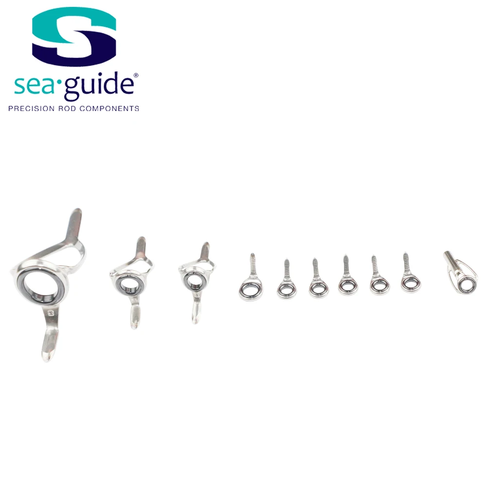 

Набор рыболовных колец SeaGuide, из нержавеющей стали 8,7 г, 10 шт.