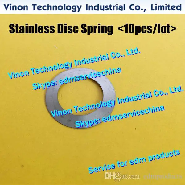 130002173 edm Disc Spring (10pcs per set) for Robofil 190,290,290P,300,310,390,500,510,690. 130.002.173, 130-002-173