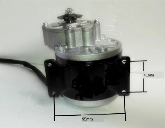 Reduktor prędkości DC o dużej mocy duży moment obrotowy Ma Da 12V 24V 250W 350W koło krążek niskiego napięcia Model