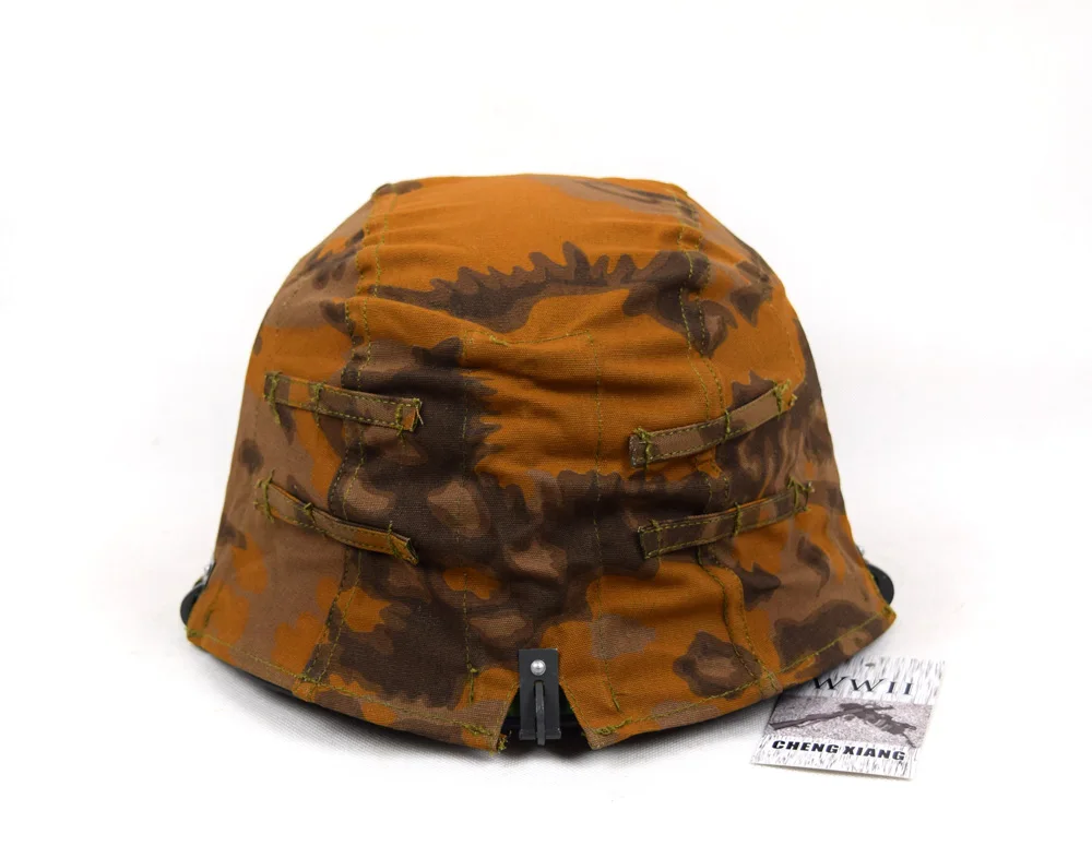 Replica Reversible German M35 40 ฝาครอบหมวกกันน็อค Palm Tree Camo Color