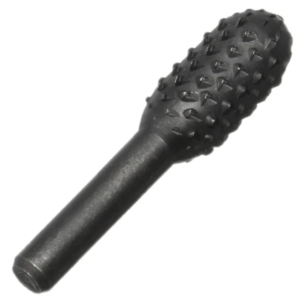 WENXING 5Pcs Engraving Bit Pemotong Penggilingan Burr Rotary Burr Set HSS Rotary File untuk Plastik Kayu Logam Penggiling Listrik cutter