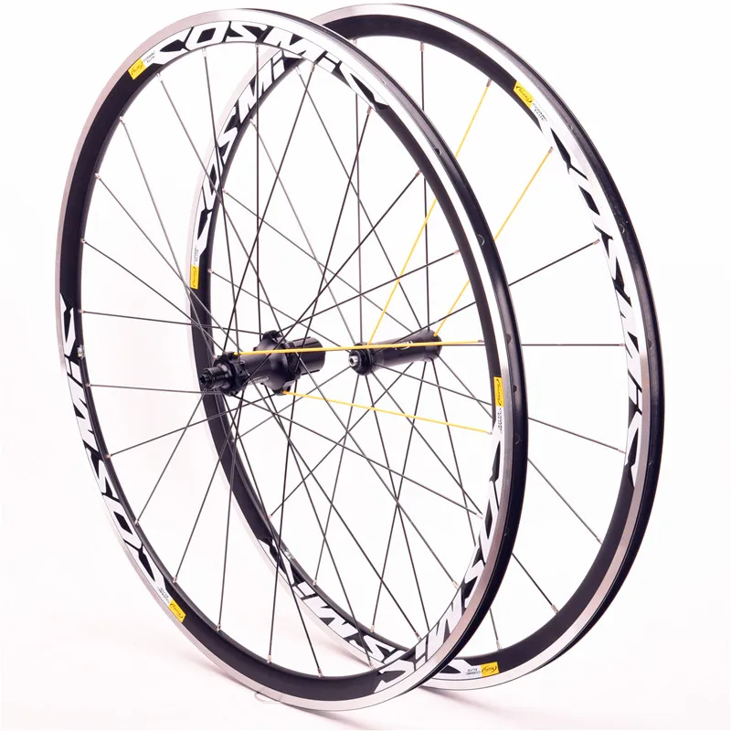 Cadre 700C ultraléger 30mm avant deux arrière quatre roulements roue de vélo de route traction droite