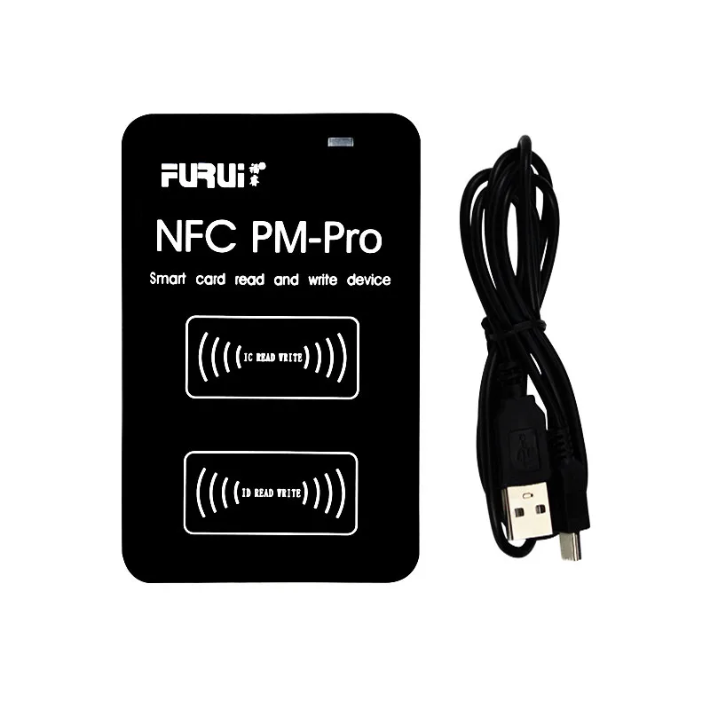 NEW PM-Pro RFID IC/ID Duplicator 13.56MHZ RFID Reader NFC UID Smart chip Full Decoding Function 125Khz T5577 Card Copier Writer