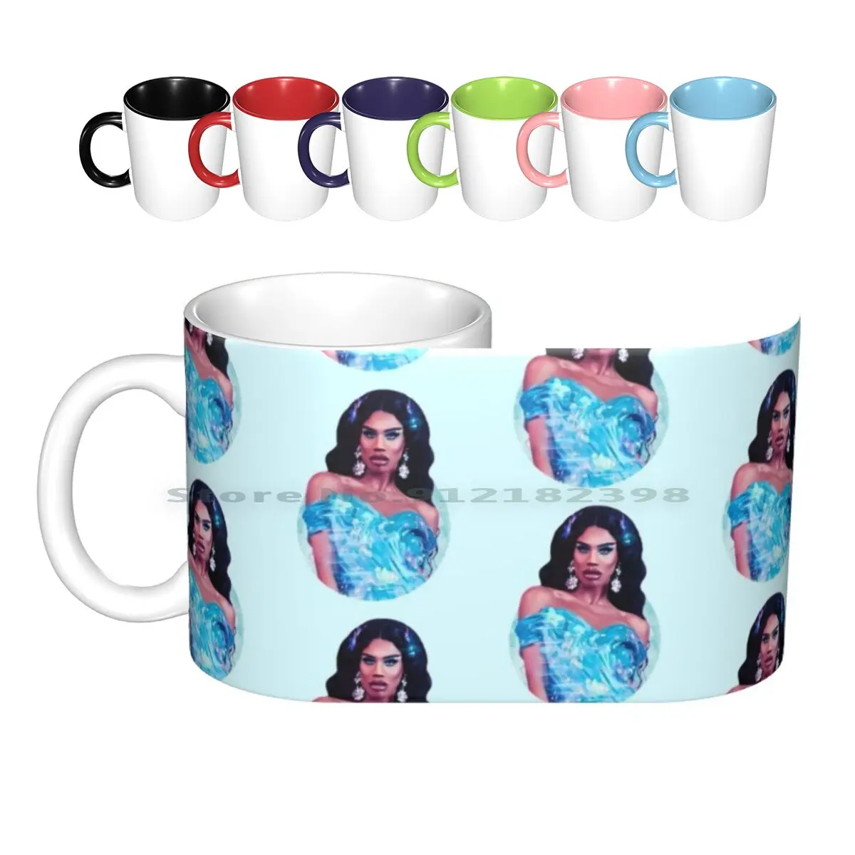 N-As4 Ceramic Mugs Coffee Cups Milk Tea Mug Naomi Naomi Smalls Rupauls Drag Race Rupaul Drag Race Drag Tv Edit Case Photoshop