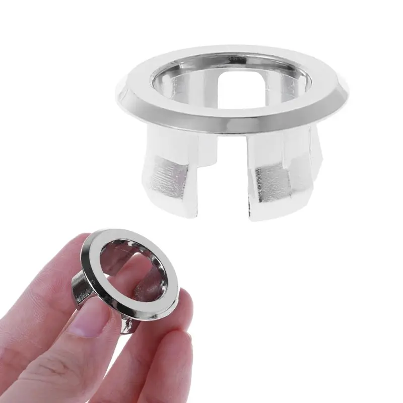 Bathroom Basin Sink Overflow Ring Six-foot Round Insert Hole Cover Cap