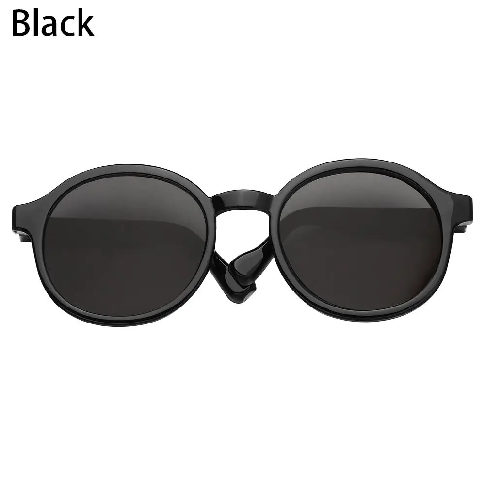 

Glasses Accessory Round Frame Miniature Sunglasses Eyewear Glasses Clear Lens Eyeglasses