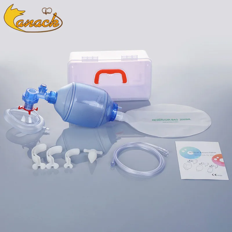 Canack Veterinary Breathing Bag Medical Grade PVC Manual Resuscitator