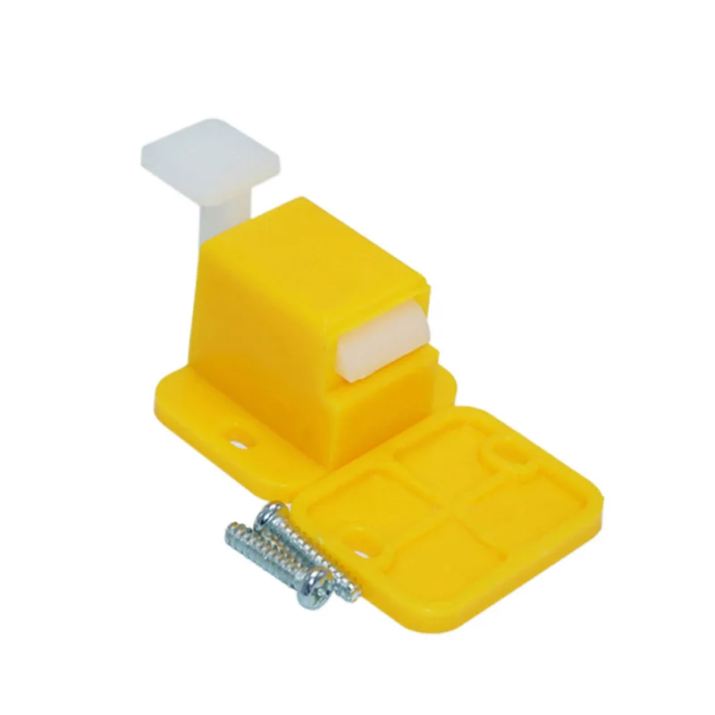 2PCS Yellow Plastic Test Fixture Fixture Lock, Used for PCB Board Welding and Winding