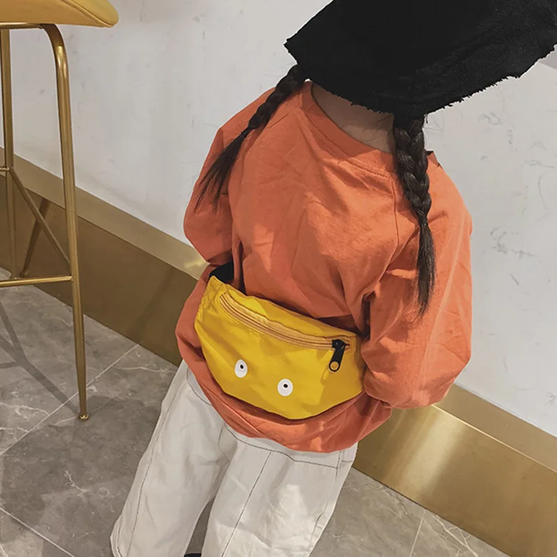 

Kids Waist Pack Cute Eyes Chest Bag Boy Girl Adjustable Fanny Belt Bags Best Sale-WT