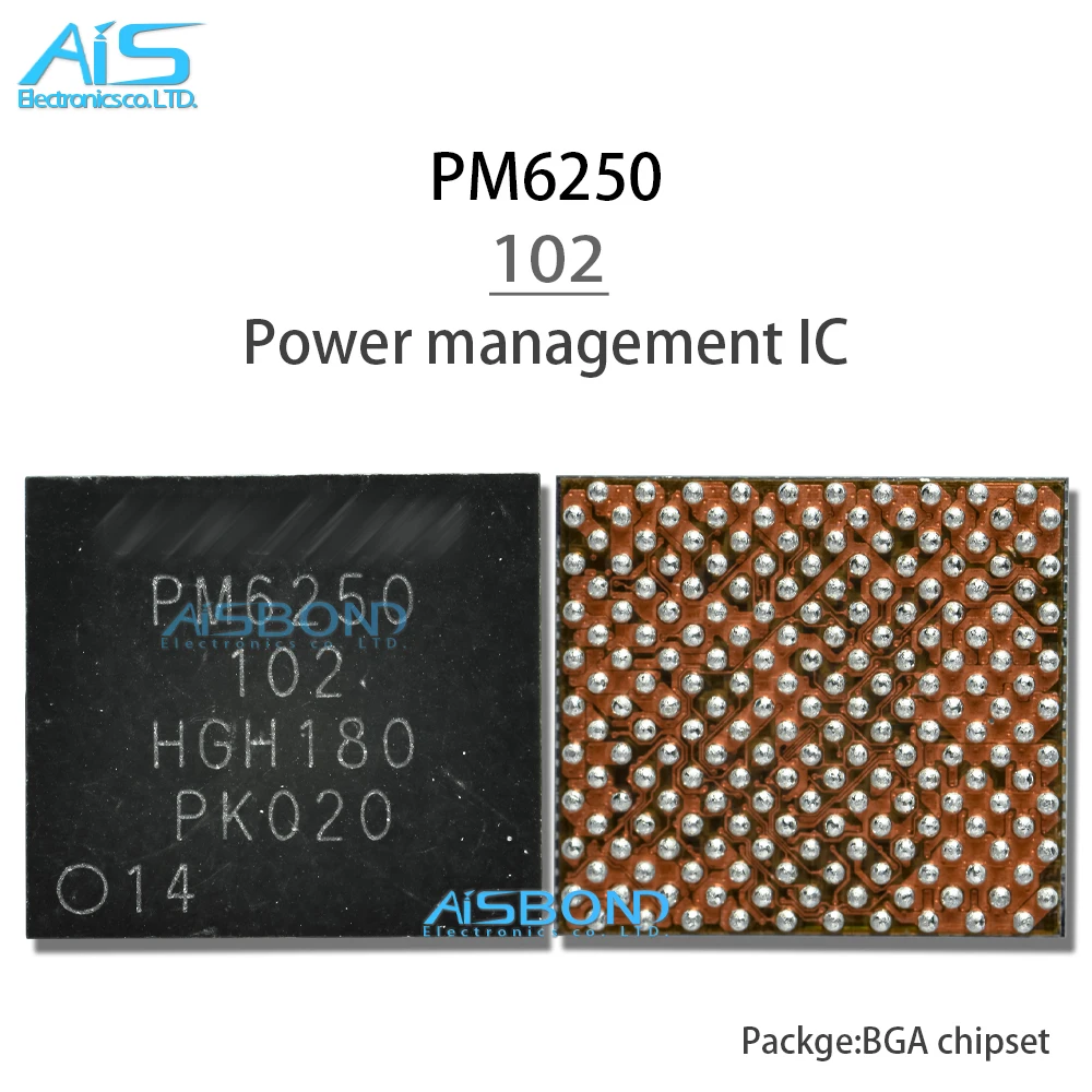 

2Pcs/Lot Original PM6250 102 Power management ic For Xiaomi 10 Powe supply ic chip 6250 PMIC