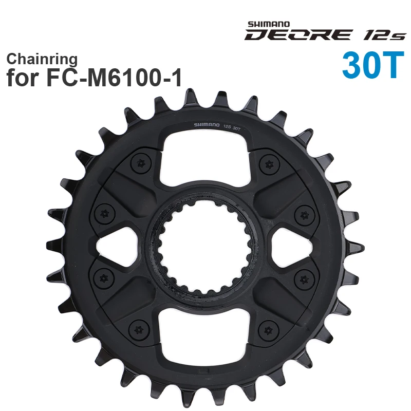 SHIMANO DEORE M6100- Chainring for FC-M6100-1 FC-M6120-1 FC-M6130-1 30T 32T Original Parts