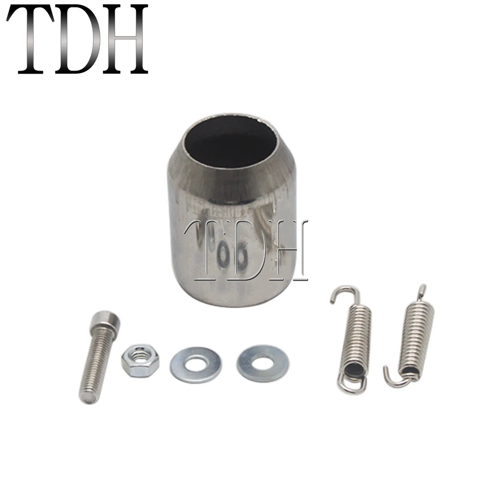 الفولاذ الألومنيوم دراجة نارية العادم Pipe الأنابيب 35 مللي متر-58 مللي متر مقهى المتسابق الترابية دراجة الشارع دراجة موتوكروس الأنابيب SC العادم #5