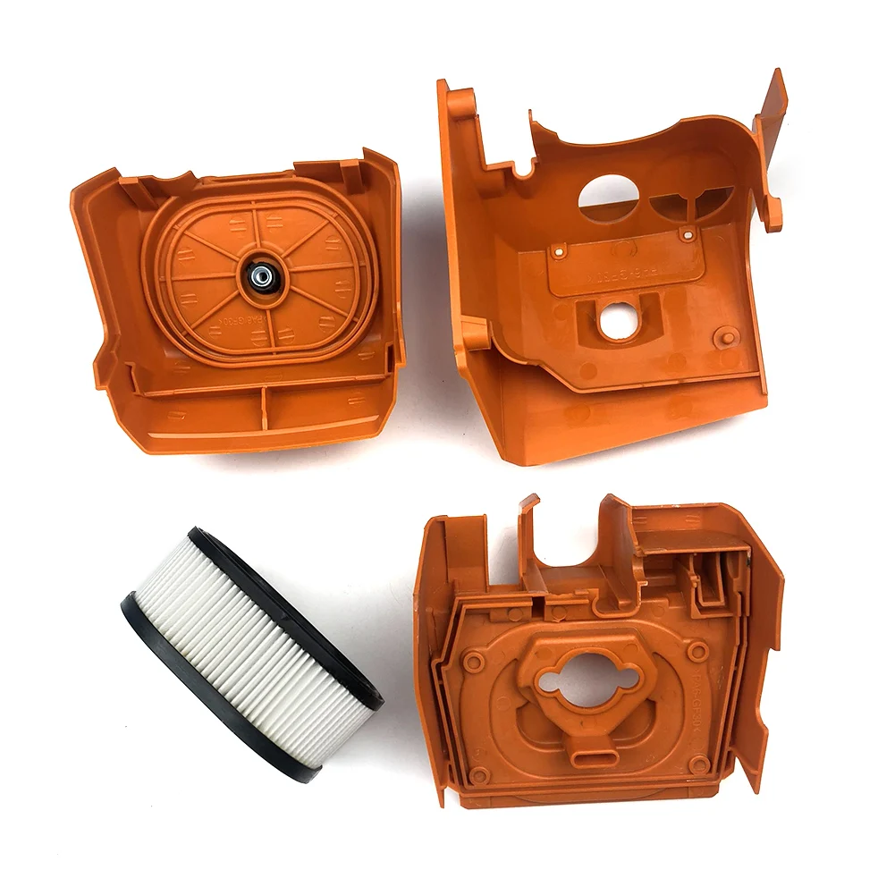 1 set Cylinder Cover Air Filter Cover Filter Base Chainsaw accessories garden tool replacements for STIHL MS440 044.