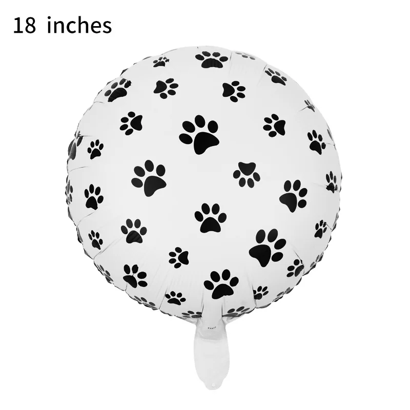 Pets Dog Paw Cow Foil Balloons Animal Theme Party Decor Kids Classic Toys Globos Helium Air Inflatable Balls Supply