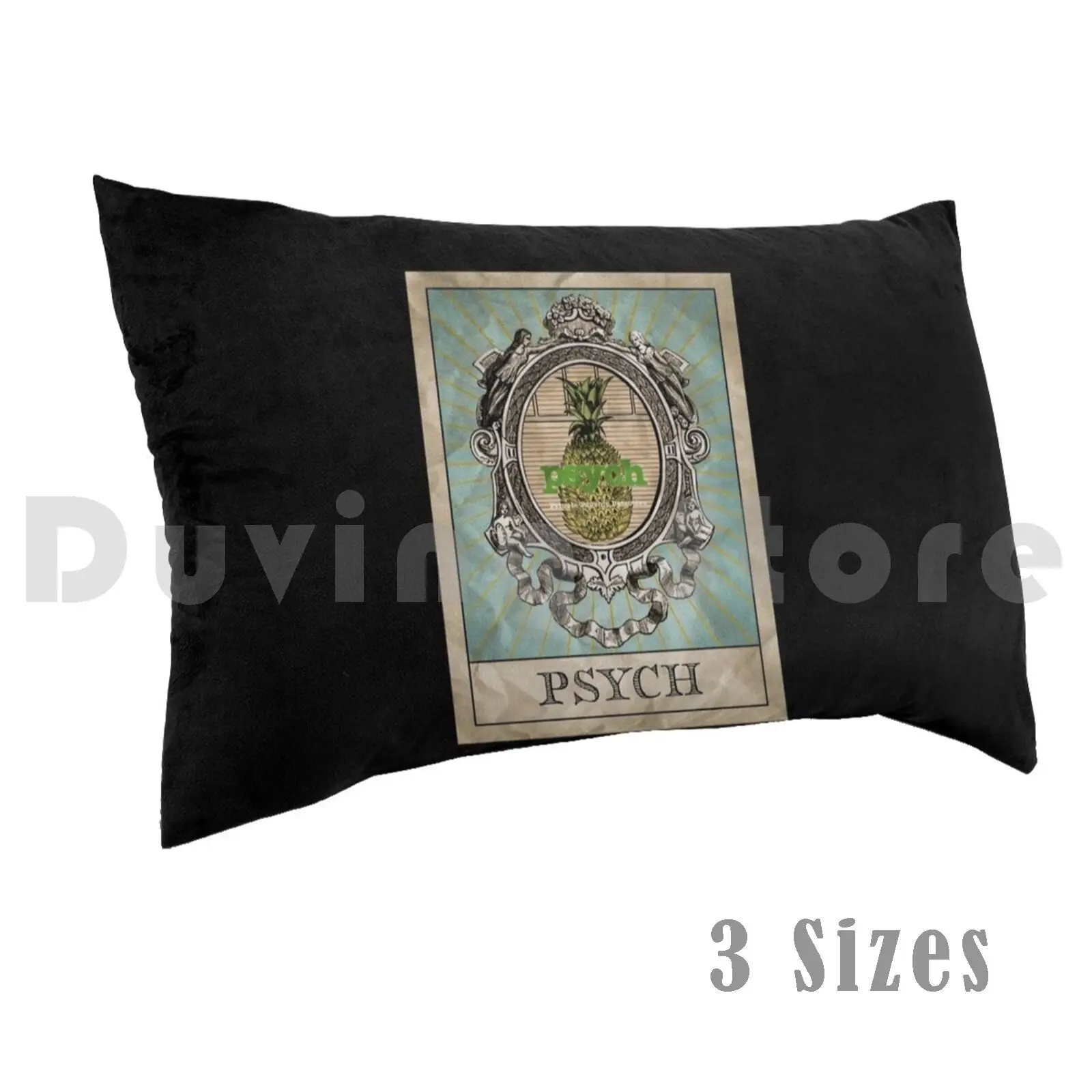 Psych Tarot CardPillow case Psych Shawn Spencer Burton Guster Gus Carlton Lassiter Juliet O Hara