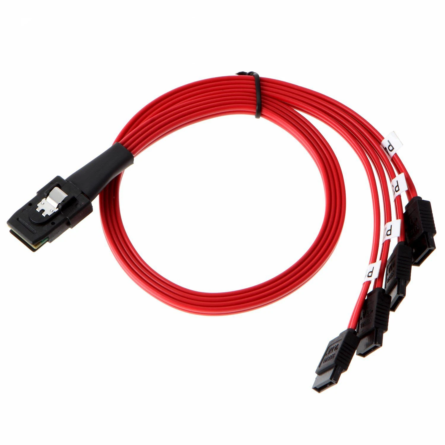 

Mini SAS 36Pin SFF-8087 macho a 4 SATA Cable hembra de 7 pines Mini SAS Host/controlador a 4 SATA Target/Backplane