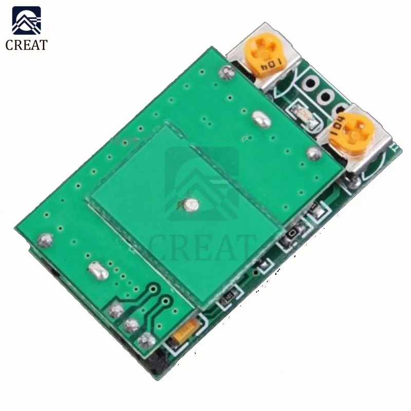 DC 5V 5.8G 5.8GHz Microwave Radar Sensor Switch Module ISM Waveband Sensing 12m HFS-DC06 No Interference Board 30mA