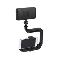 ORDRO Handheld Camcorder Stabilizer Bracket for DSLR Camera C Shape Foldable Stabilizing for Digital Video Camera 4K